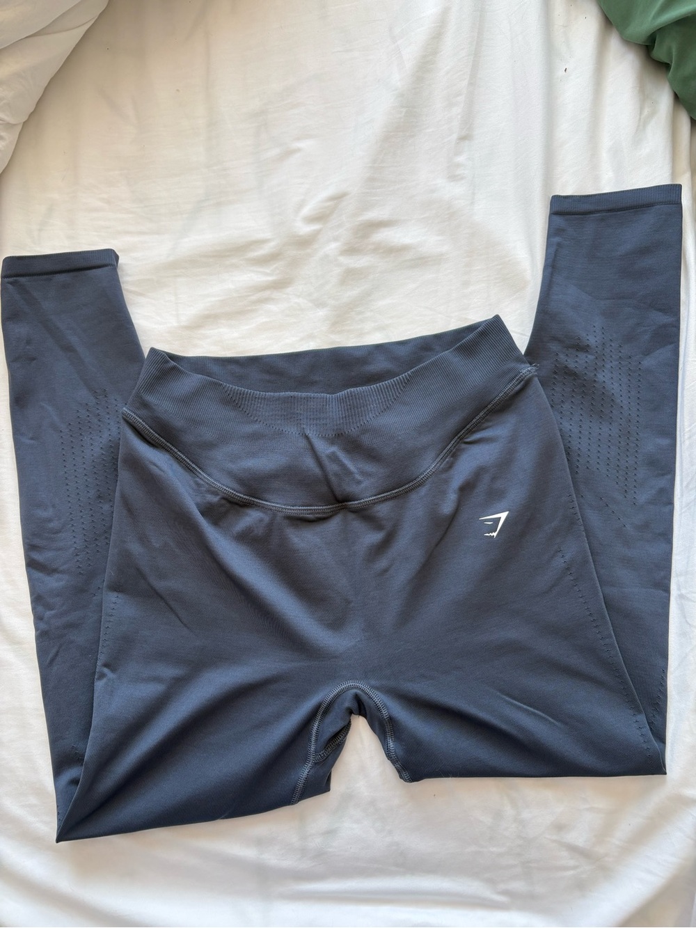 Gymshark Seamless Leggings in Titanium Blue